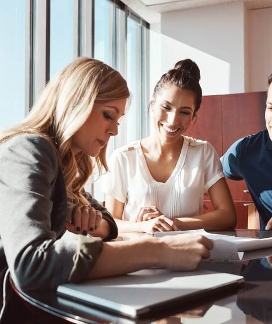Independent insurance agent goes over couple's insurance policy for renewal and finds ways to save money.