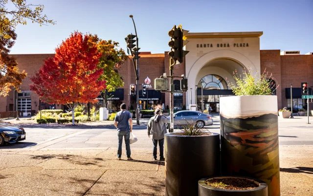 Santa Rosa Plaza Mall in California – Santa Rosa, cheap car insurance in California.