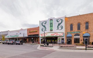 The old business district on Nacogdoches Street, Texas – Nacogdoches, cheap car insurance in Texas