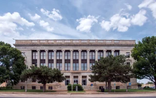 Wilbarger County Courthouse in Vernon, Texas, USA – Vernon, cheap car insurance in Texas